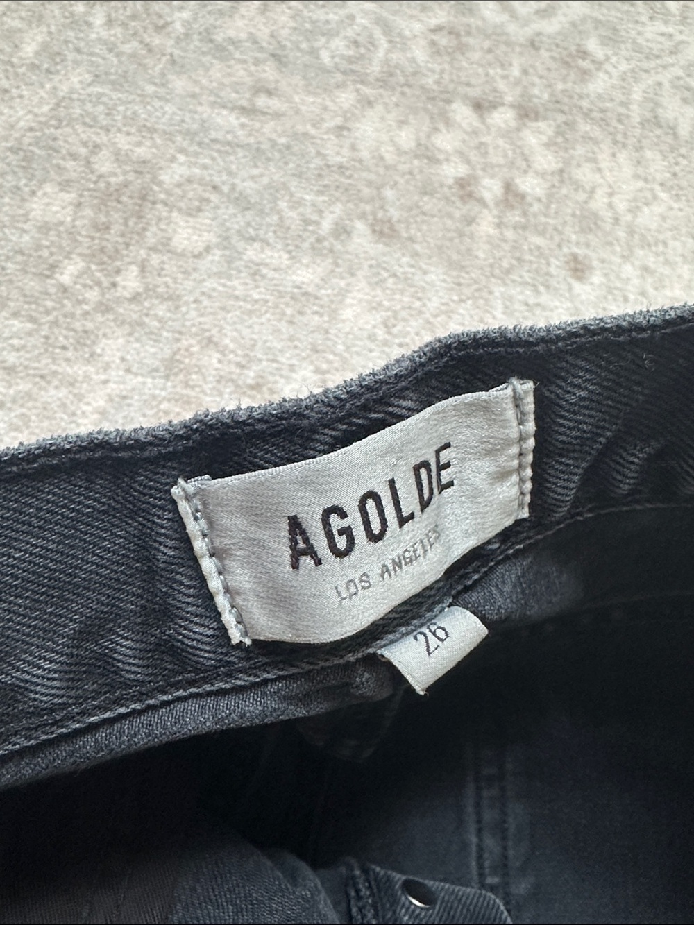 AGOLDE Riley High Rise Straight Jeans - Picture 2 of 4